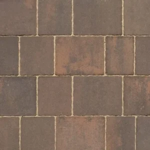 Kostka brukowa Semmelrock Pavimo Marrone – kasztanowo-brązowy melanż