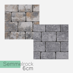 Kostka brukowa Semmelrock Bellano Antico – wulkaniczny szary i kwarcytowy szary